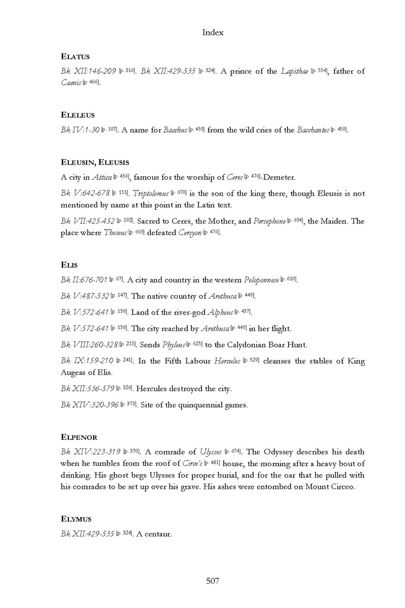 Ovid: The Metamorphoses - Page 507